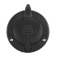Scandvik Qualifies for Free Shipping Scandvik Cap & Container for Recessed Shower Black #10262P