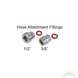 Scandvik Qualifies for Free Shipping Scandvik Single Lever Show Mix 3/8" Hose Connector #10464