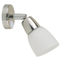 Scandvik Qualifies for Free Shipping Scandvik SS Reading Light with Frosted Glass Shade 10-30v #41365P