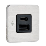 Scanstrut Qualifies for Free Shipping Scanstrut Tile USB-A/USB-C Interior Charger Socket 12/24v #SC-TILE-11