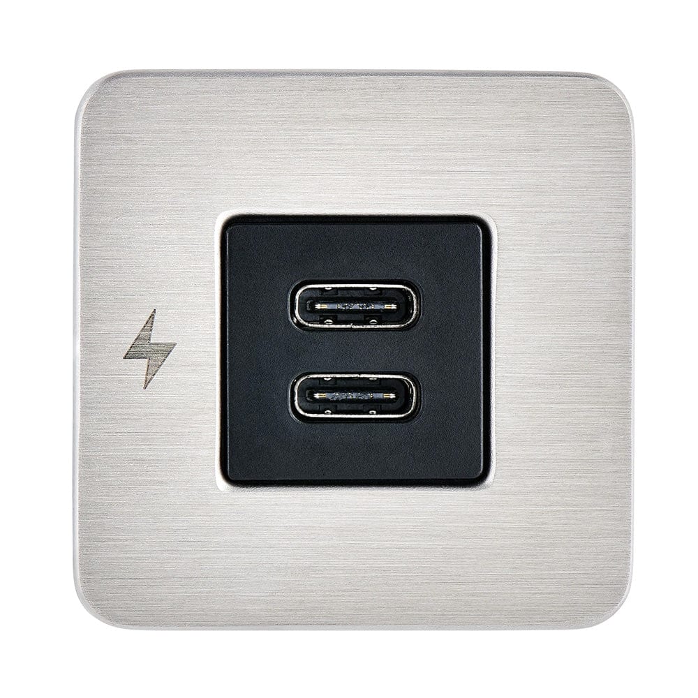 Scanstrut Qualifies for Free Shipping Scanstrut Tile USB-C/USB-C Interior Charger Socket 12/24v #SC-TILE-21