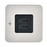 Scanstrut Qualifies for Free Shipping Scanstrut Tile USB-C/USB-C Interior Charger Socket 12/24v #SC-TILE-21