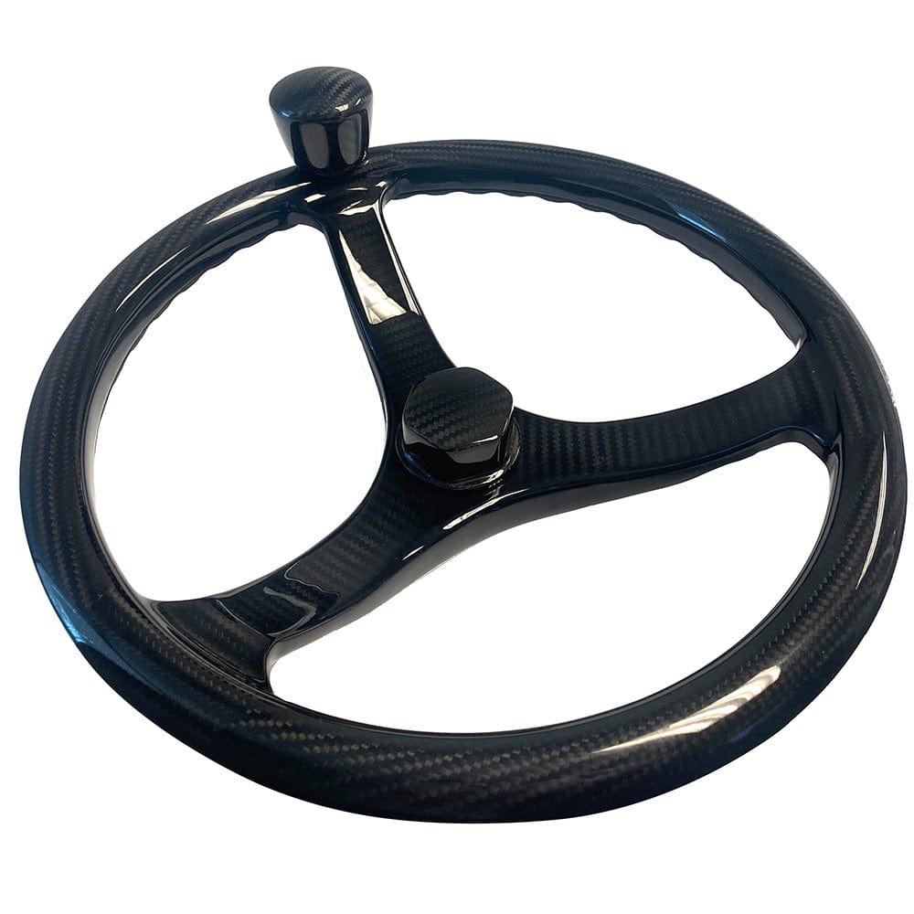 Ongaro Qualifies for Free Shipping Schmitt Marine Carbon Fiber Primus Wheel 13.5" with Finger #7461321FG-CFN