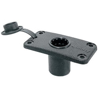 Scotty Qualifies for Free Shipping Scotty Flush Deck Mount with Rain Cap #244BK