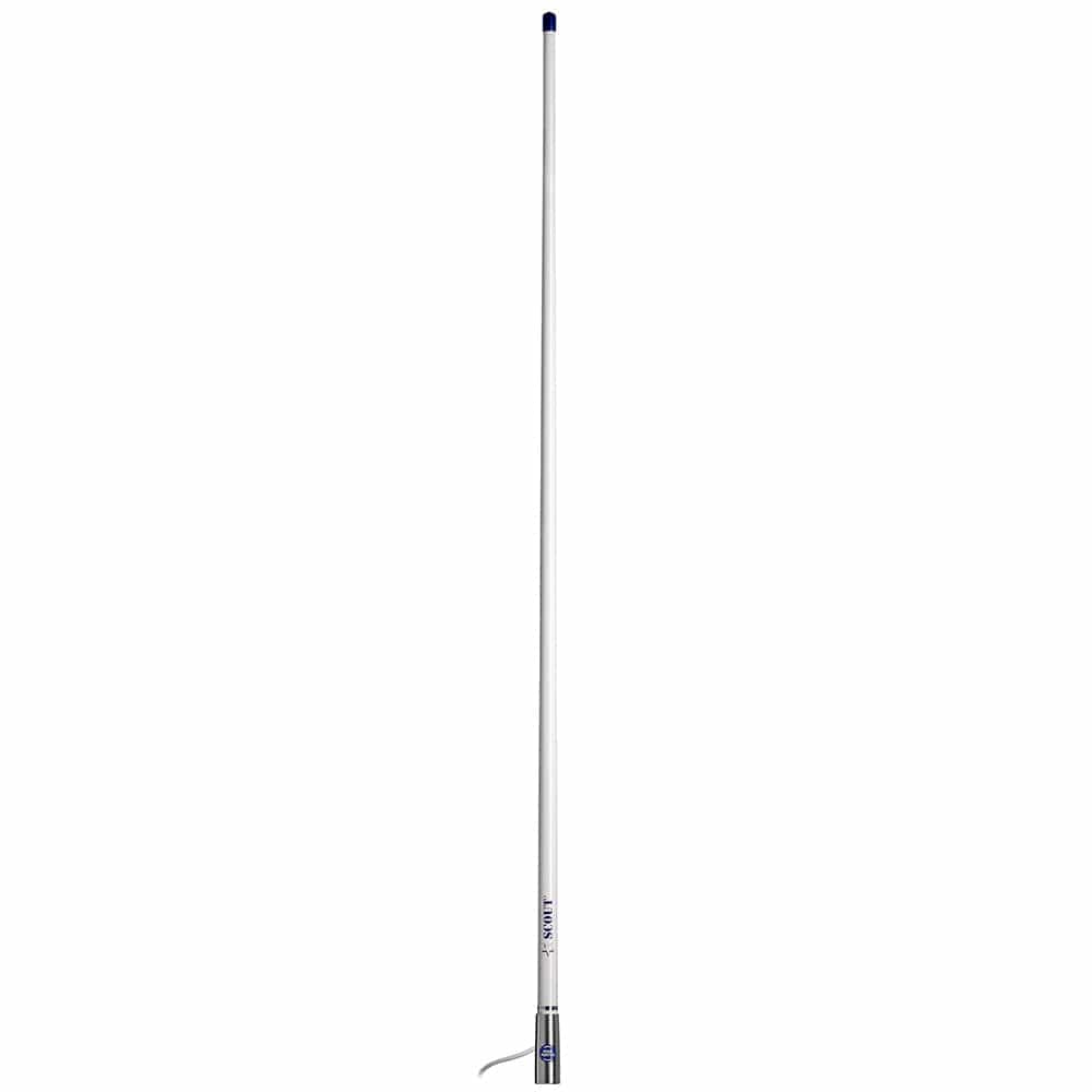 Scout Qualifies for Free Shipping Scout 4' White VHF Antenna 3db SS Ferule with 5m RG-58 Coax #PF AN NVHF00044T