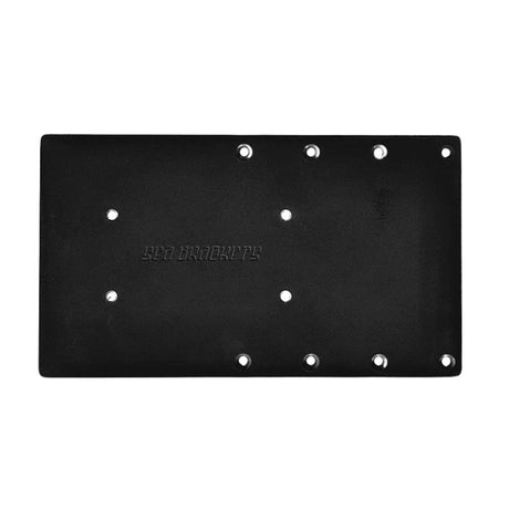 Sea Brackets Qualifies for Free Shipping Sea Brackets 14" Straight Plate for Garmin Kraken Black #SEA2312-BLK
