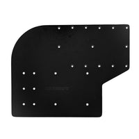 Sea Brackets Qualifies for Free Shipping Sea Brackets Large Offset Plate for Minn Kota Quest Black #SEA2305-BLK