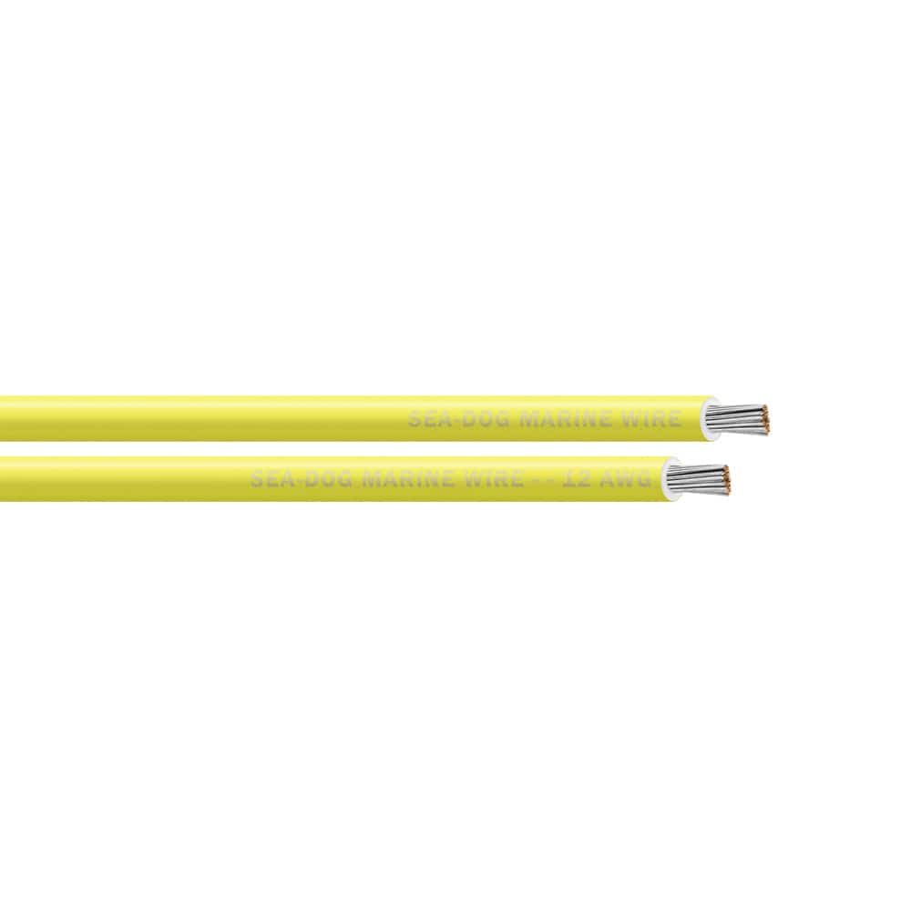 Sea-Dog Qualifies for Free Shipping Sea Dog 12 AWG Yellow 25' Primary Wire #8012030