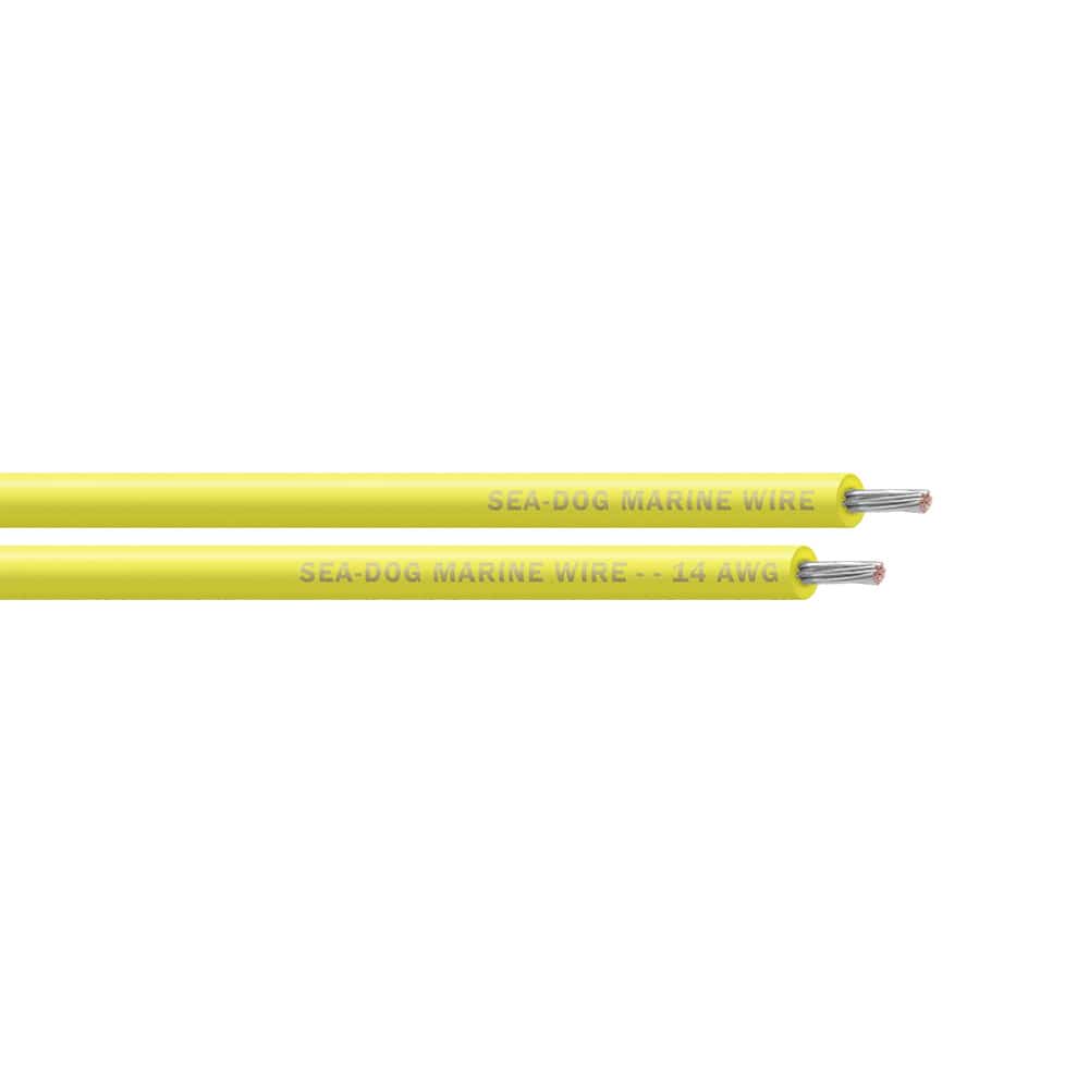 Sea-Dog Qualifies for Free Shipping Sea Dog 14 AWG Yellow 25' Primary Wire #8014030
