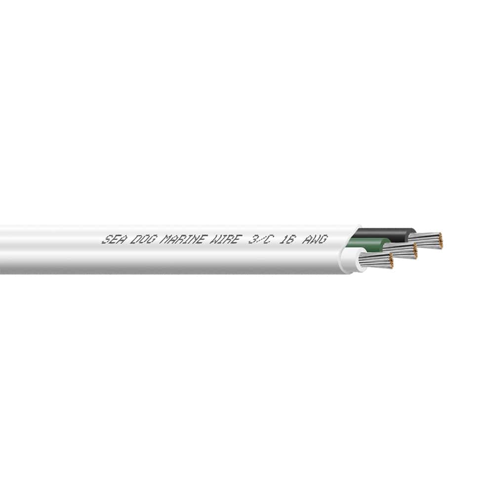 Sea-Dog Qualifies for Free Shipping Sea Dog 16/3 AWG Triplex 100' #8016302