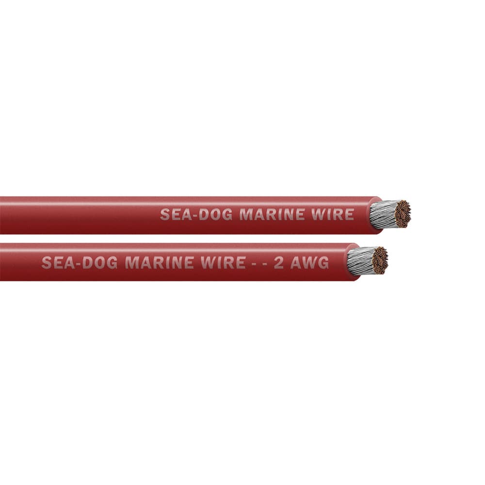 Sea-Dog Not Qualified for Free Shipping Sea Dog 2 AWG Red 400' Battery Cable #8002026