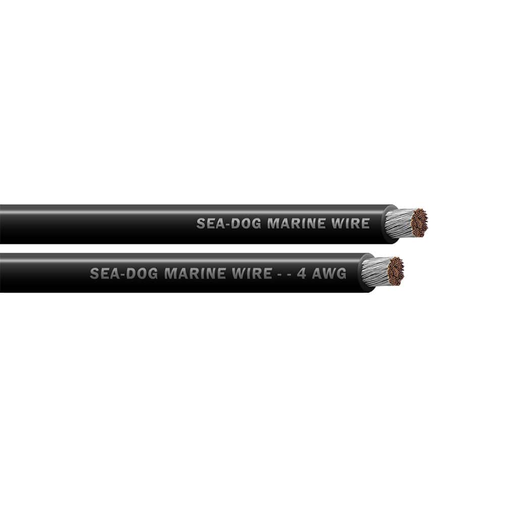 Sea-Dog Qualifies for Free Shipping Sea Dog 4 AWG Black 25' Battery Cable #8004010