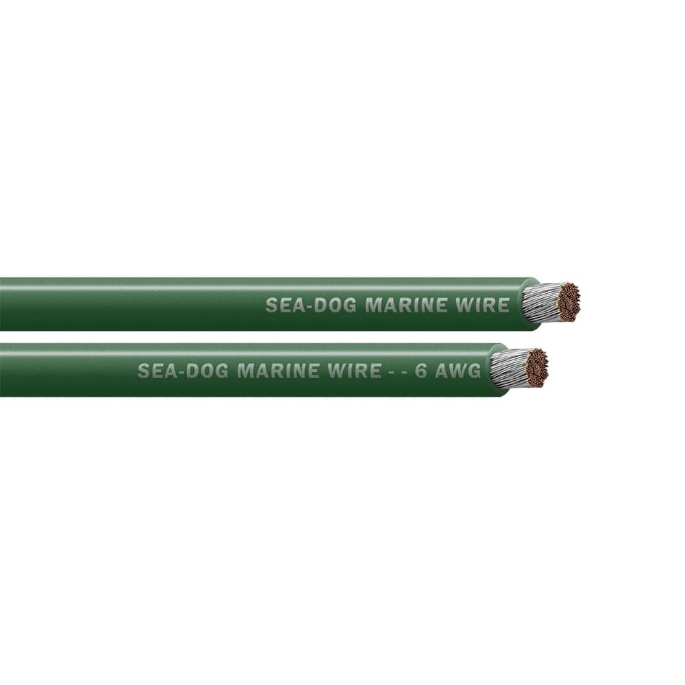 Sea-Dog Qualifies for Free Shipping Sea Dog 6 AWG Green 25' Battery Cable #8006040