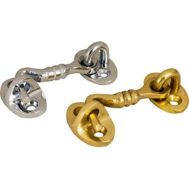 Sea-Dog Qualifies for Free Shipping Sea-Dog Chrome Brass Door Hook 2" #222055-1