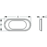 Sea-Dog Qualifies for Free Shipping Sea-Dog Courtesy Light White LED #401405-1