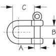 Sea-Dog Qualifies for Free Shipping Sea-Dog D-Shackle #147016
