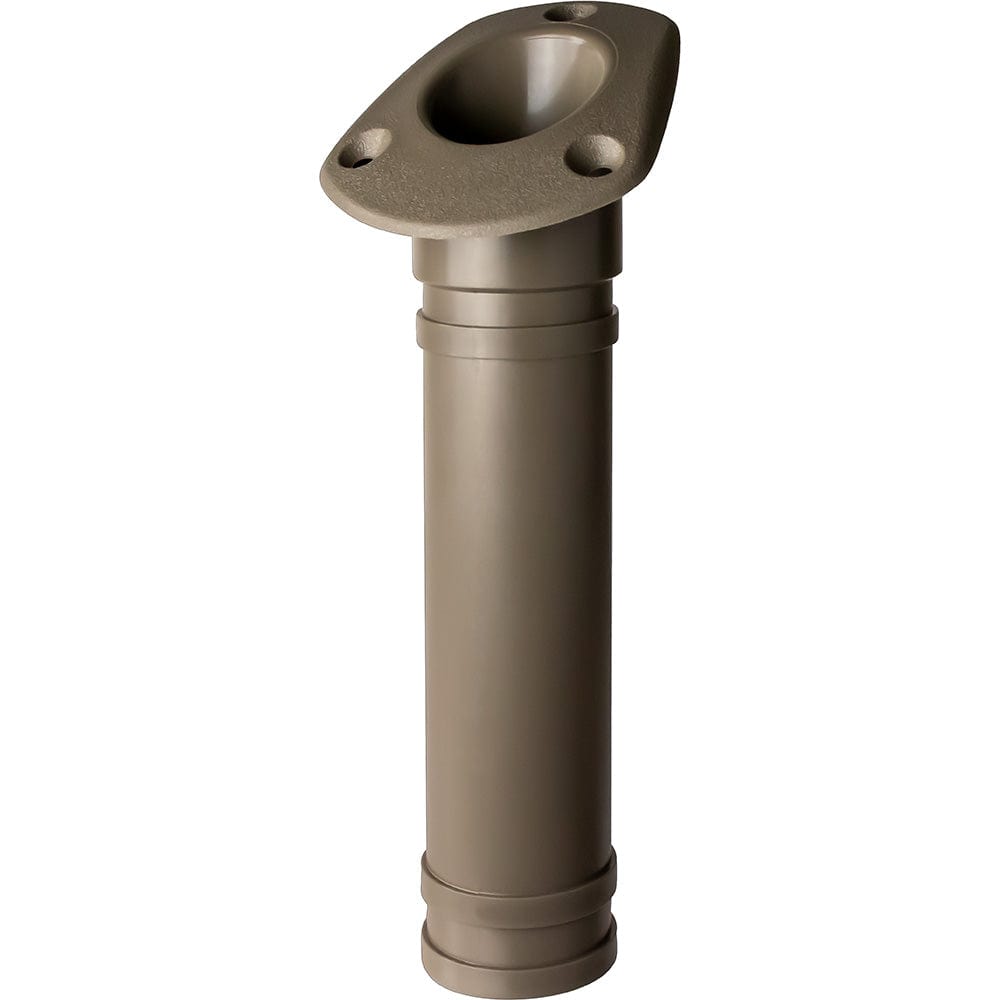Sea-Dog Qualifies for Free Shipping Sea-Dog Flush Mount Rod Holder with Drain Black #325166-1