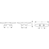 Sea-Dog Qualifies for Free Shipping Sea-Dog HD Open Base Cleat Flat Dark Earth 6-1/4" #043362-1
