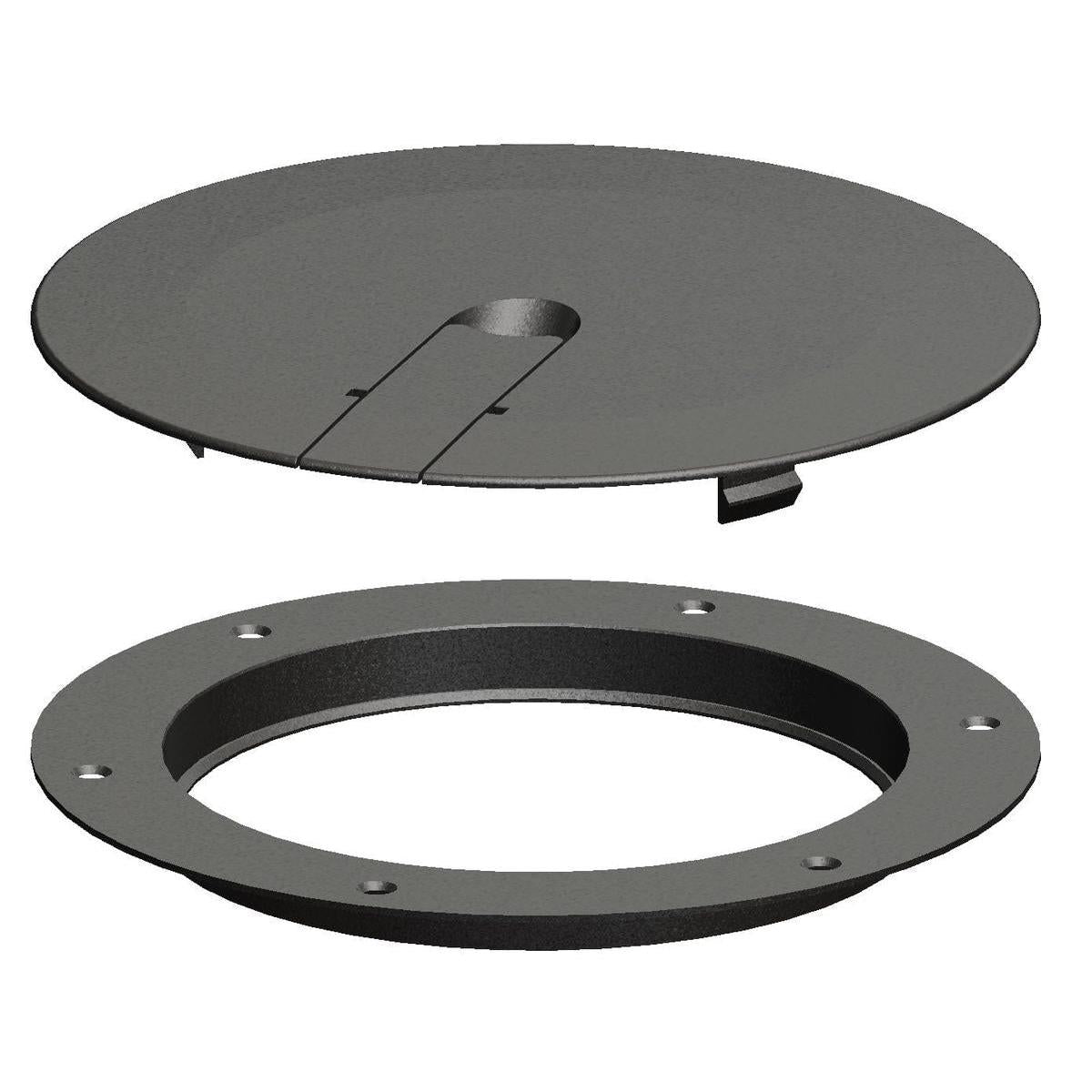 Sea-Dog Qualifies for Free Shipping Sea-Dog Low Pro Deck Plate White 8" #336412-1