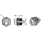 Sea-Dog Qualifies for Free Shipping Sea-Dog Micro Single Battery Switch/Key #422732-1