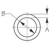 Sea-Dog Qualifies for Free Shipping Sea-Dog Nylon Ring Black 3/8" x 2" #190580
