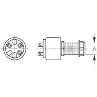 Sea-Dog Qualifies for Free Shipping Sea-Dog Poly 3-Position Key Switch #420365-1