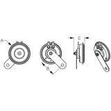 Sea-Dog Qualifies for Free Shipping Sea-Dog Pontoon Mount Mini Compact Horn #431431-1