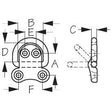 Sea-Dog Qualifies for Free Shipping Sea-Dog Ring SS D Folding Small #048620-1