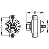 Sea-Dog Qualifies for Free Shipping Sea-Dog SD-53 Battery Switch 30a with Push Reset #830400-1