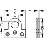 Sea-Dog Qualifies for Free Shipping Sea-Dog SS Heavy-Duty Start Padlock Eyes #221165