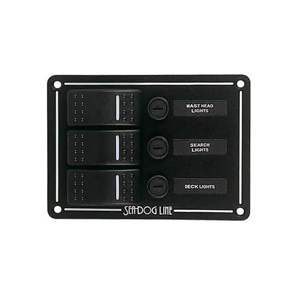 Sea-Dog Qualifies for Free Shipping Sea Dog Switch Panel 3 Circuit #425130-3