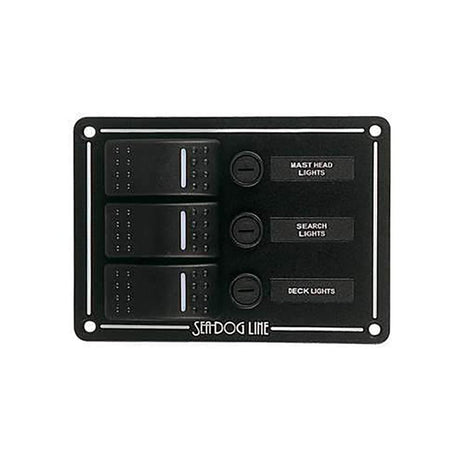 Sea-Dog Qualifies for Free Shipping Sea Dog Switch Panel 3 Circuit #425130-3