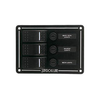 Sea-Dog Qualifies for Free Shipping Sea Dog Switch Panel 3 Circuit #425130-3