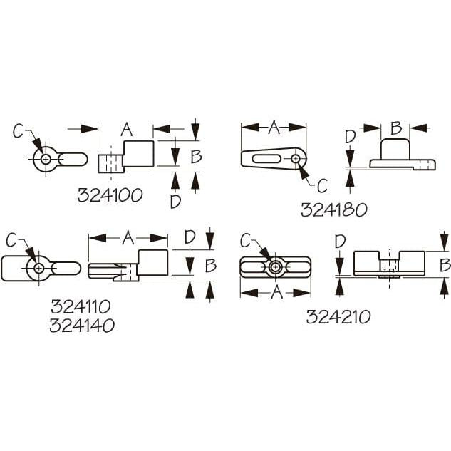 Sea-Dog Qualifies for Free Shipping Sea-Dog Thumb Latch #324180-1