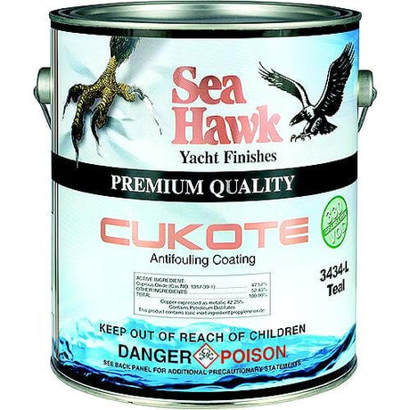 Sea Hawk Paints Qualifies for Free Shipping Sea Hawk Paints Cukote 330 VOC Black Gallon #3445LGL
