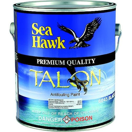 Sea Hawk Paints Qualifies for Free Shipping Sea Hawk Paints Talon Antifoulant Black Gallon #6045G