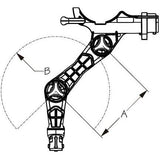 SEA-LECT Designs Qualifies for Free Shipping SEA-LECT Designs Triple Threat Rod Holder 6" Extension #K325425-8