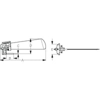 SEA-LECT Designs Qualifies for Free Shipping SEA-LECT Designs Trucourse Rudder #K748150-3