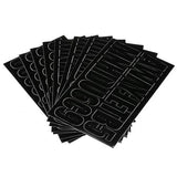 Seachoice Qualifies for Free Shipping Seachoice 148-Piece Letter & Number Kit Black #77111