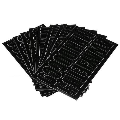 Seachoice Qualifies for Free Shipping Seachoice 148-Piece Letter & Number Kit Black #77111