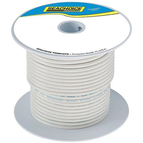 Seachoice Qualifies for Free Shipping Seachoice 16 AWG Marine Wire White 100' #63129