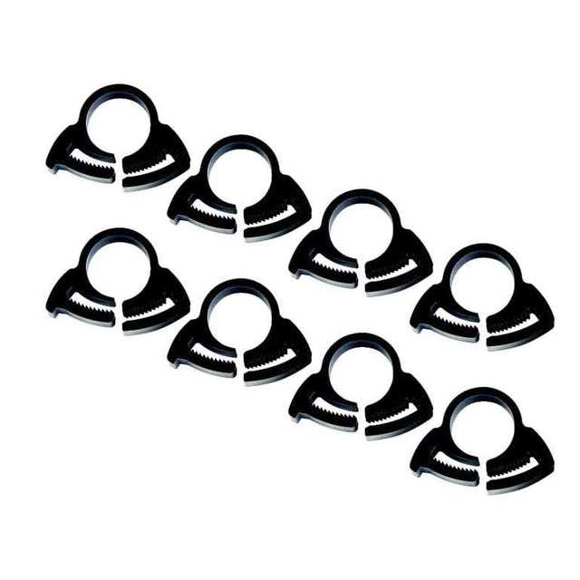 Seachoice Qualifies for Free Shipping Seachoice Clamp #8 .538" to .608" Black 8-pk #23471