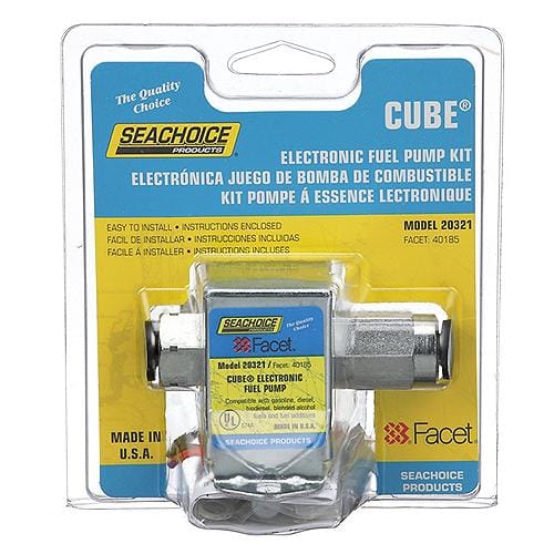 Seachoice Qualifies for Free Shipping Seachoice Cube Electric Fuel Pump Kit 9-11.5 PSI 12v #20321