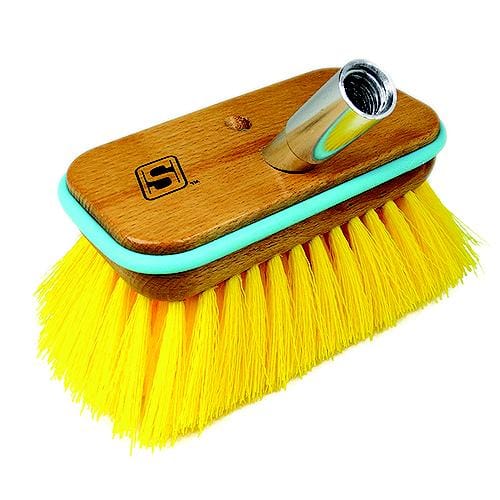 Seachoice Qualifies for Free Shipping Seachoice Deck Brush with Bumper Threaded Adapter Medium #90481