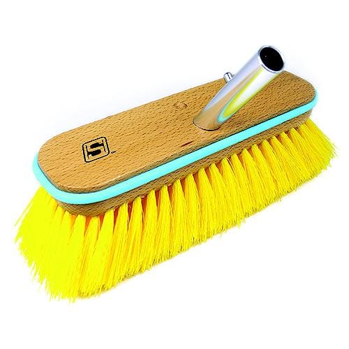 Seachoice Qualifies for Free Shipping Seachoice Deck Brush with Bumper Wood Medium 10" #90464
