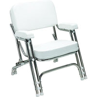 Seachoice Not Qualified for Free Shipping Seachoice Dock Chair Aluminum White #78503