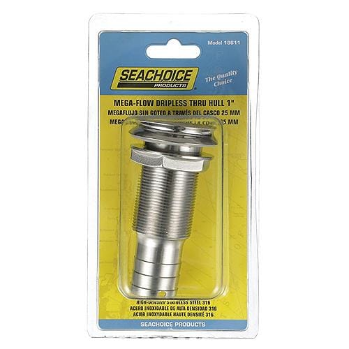 Seachoice Qualifies for Free Shipping Seachoice Mega Dripless Thru-Hull 1" #18611
