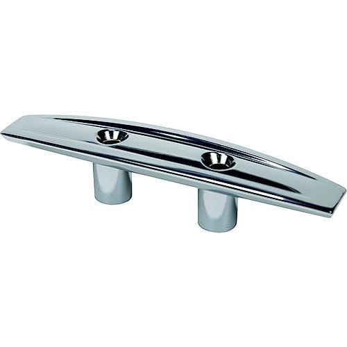 Seachoice Qualifies for Free Shipping Seachoice Open Base Cleat Chrome/Zinc 6-1/8" L x 1-1/3" W x 1-1/4" H #30341