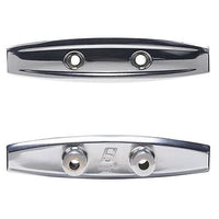 Seachoice Qualifies for Free Shipping Seachoice Open Base Cleat Chrome/Zinc 6-1/8