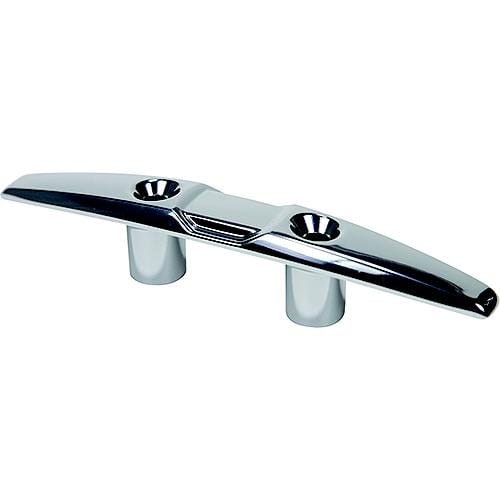 Seachoice Qualifies for Free Shipping Seachoice Open Base Cleat Chrome/Zinc 6" L x 1" W x 1-1/8" H #30331
